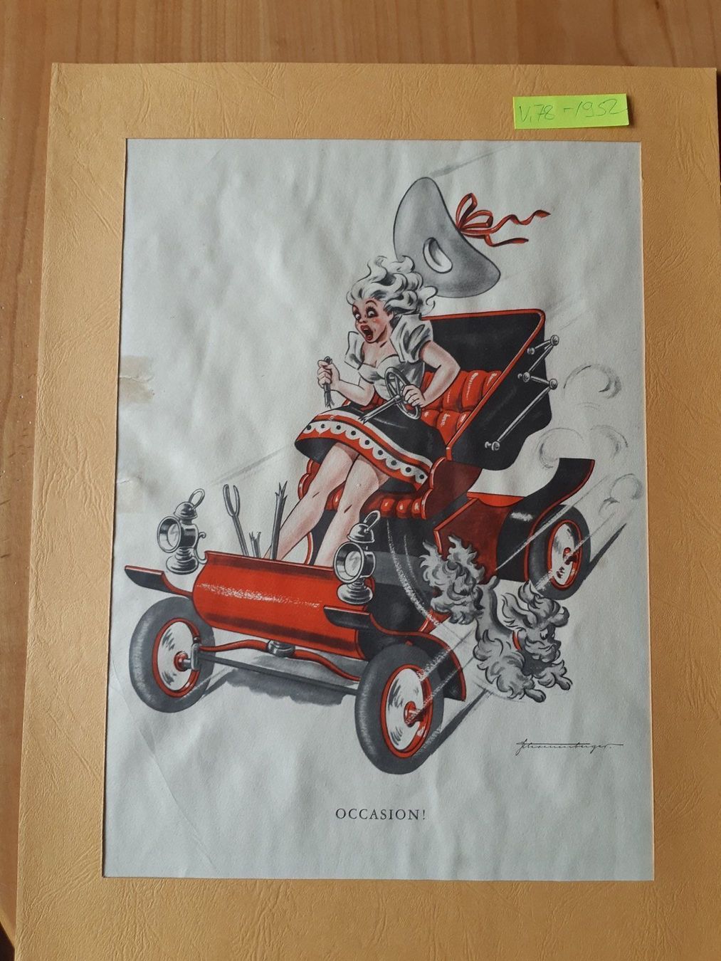 Grafica & Litografie: Nr. 13 original Litho Nebelspalter – Usato da Grindelwald venduto da carro5 1