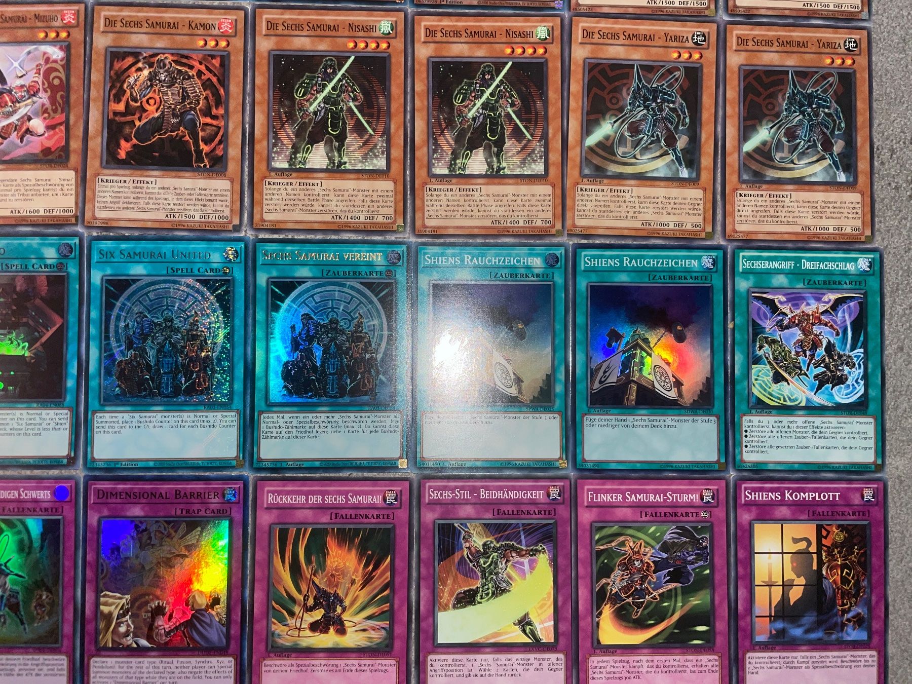 Yugioh Sammelbilder & Trading cards: YuGiOh Sechs Samurai Deck! – Neu (gemäss Beschreibung) aus Altstätten SG von ChangeMaker 4