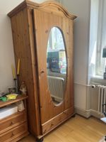 Letzte Woche !   Massives Kleiderschrank Spiegel vintage