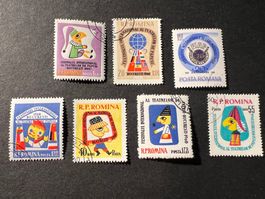 Romania International Festival of Puppetry 1960 gest. (E879)