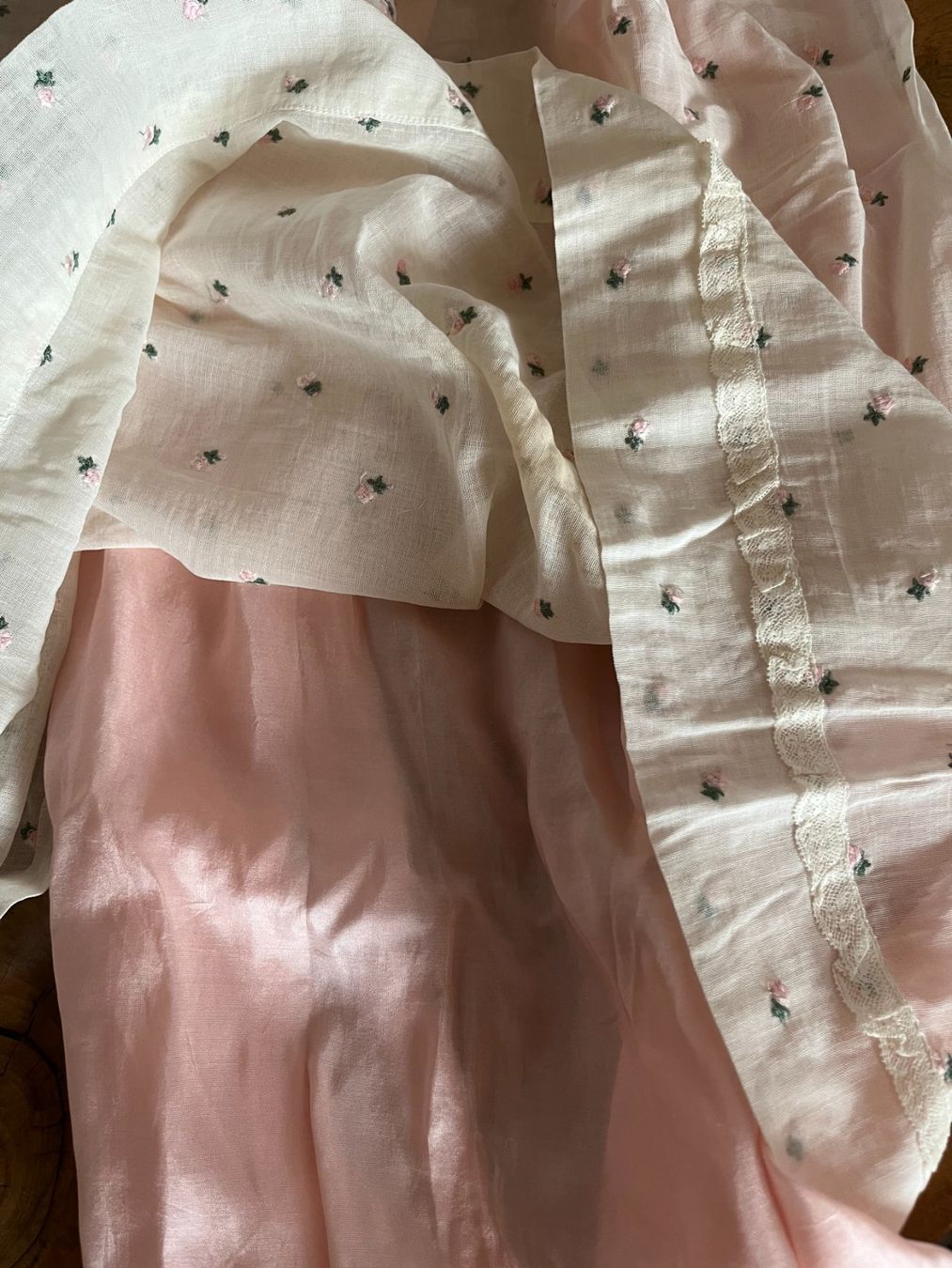 Vestiti & Gonne: wunderschönes Taufkleid, Baumw, mit Rosafutter – Usato da Zürich venduto da livifloli 1