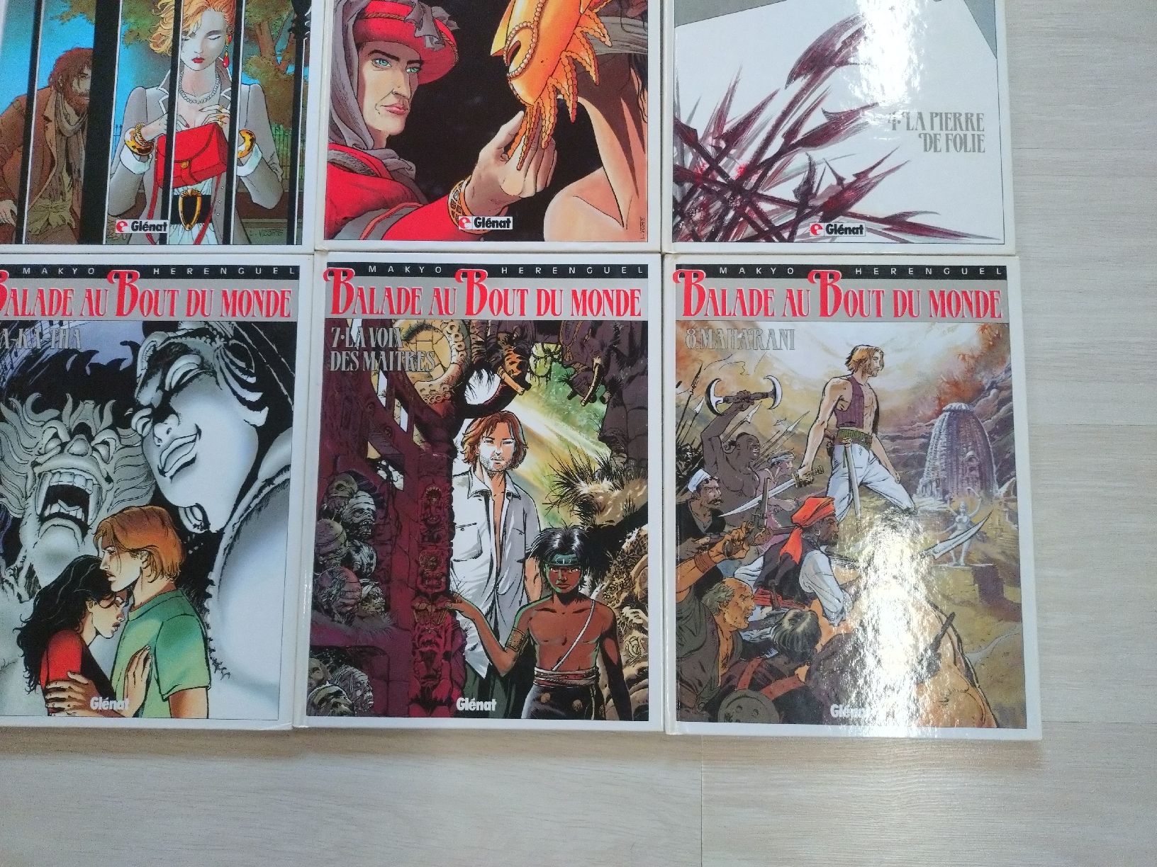 Fumetti:  Balade au bout du monde 1-8 TBE dont EO  – Usato da Farvagny-le-Grand venduto da LaCaverne 3