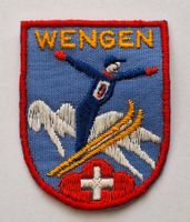 Wengen Stoff Wappen Aufnäher Badge St.Gallen Stickerei BE