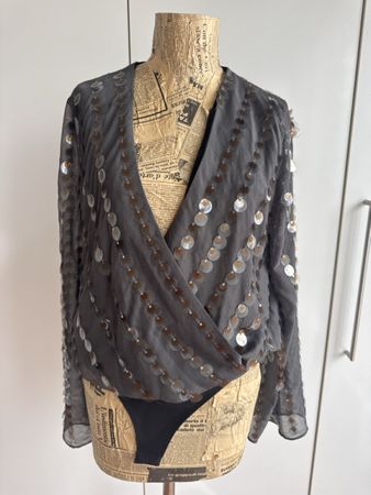 Pailetten Body Zara