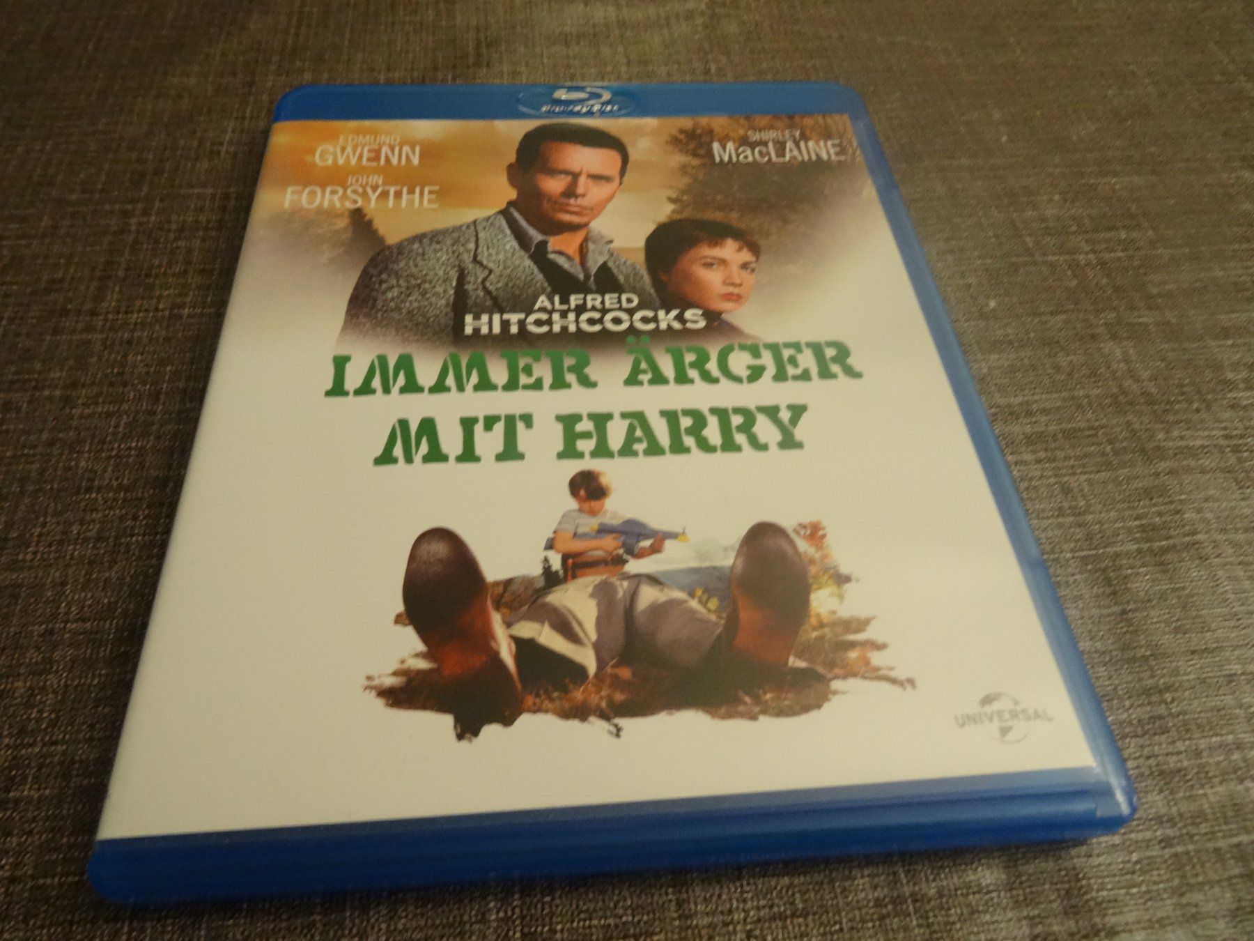 Tous les DVDs: Immer Ärger mit Harry Blu-ray Alfred Hitchcocks – D'occasion à Olten par Disc-Verkauf