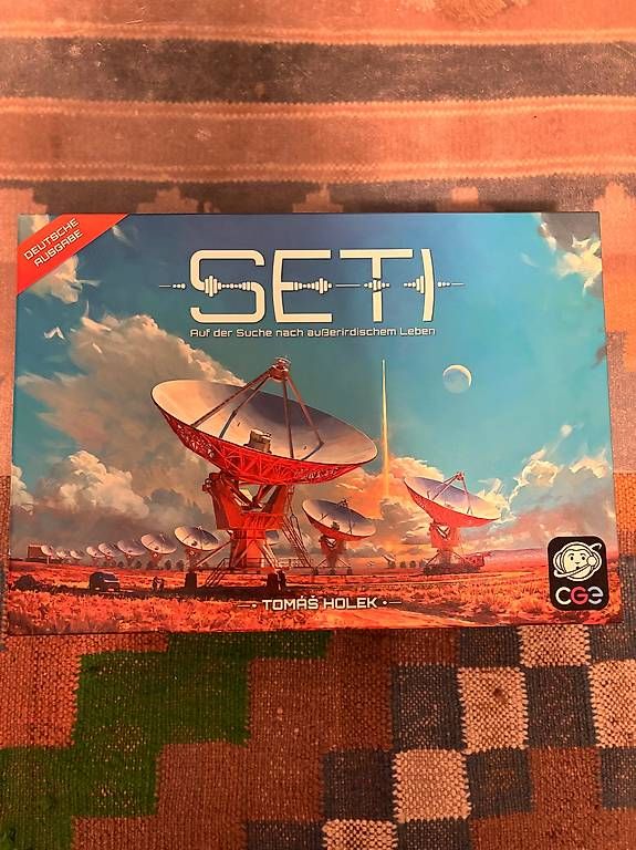 Spiele: SETI Brettspiel mit Inlay – Gebraucht aus Trogen von Rico-Mittelholzer