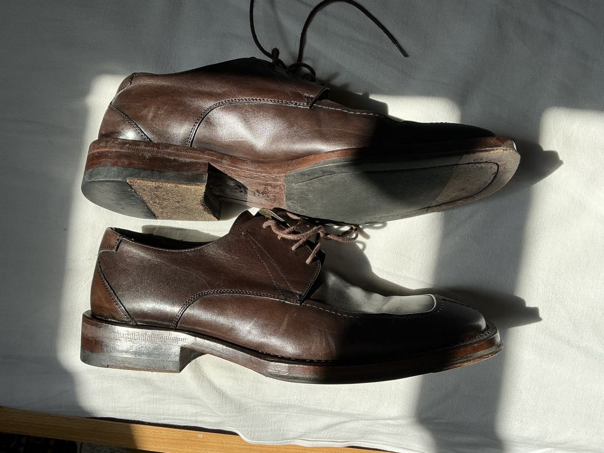 Scarpe da uomo: Lederschuh Handmade Grösse 7.5 bzw. 41-42 – Usato da Rafz venduto da Cugnauls 2