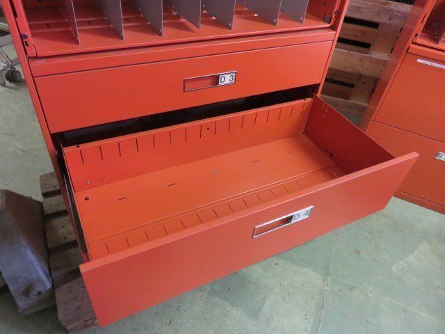 Armadi: W01 grosser Schubladenstock, Top, Orange – Usato da Necker venduto da liq24 4