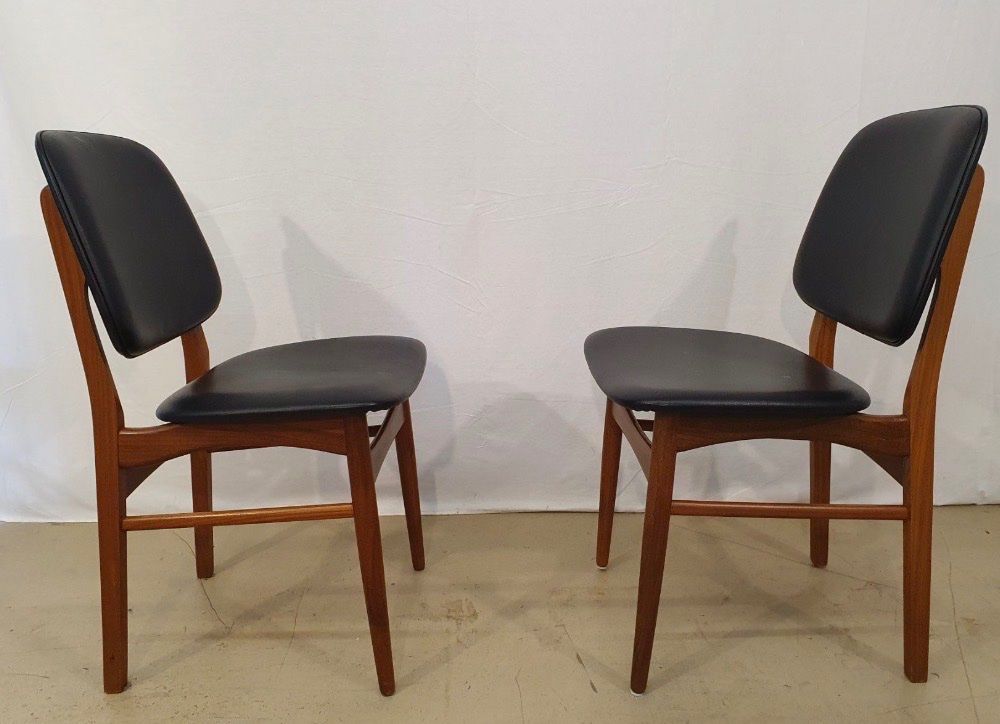 Chaises: Zwei sehr schöne  Teak Stühle – D'occasion à Aarau par tschitta03 2