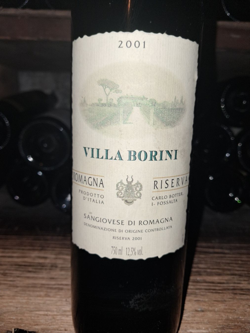 Wein: Villa Borini Sangiovese di Romagna Riserva 2001  – Neu und originalverpackt aus Le locle von juliensaran 1