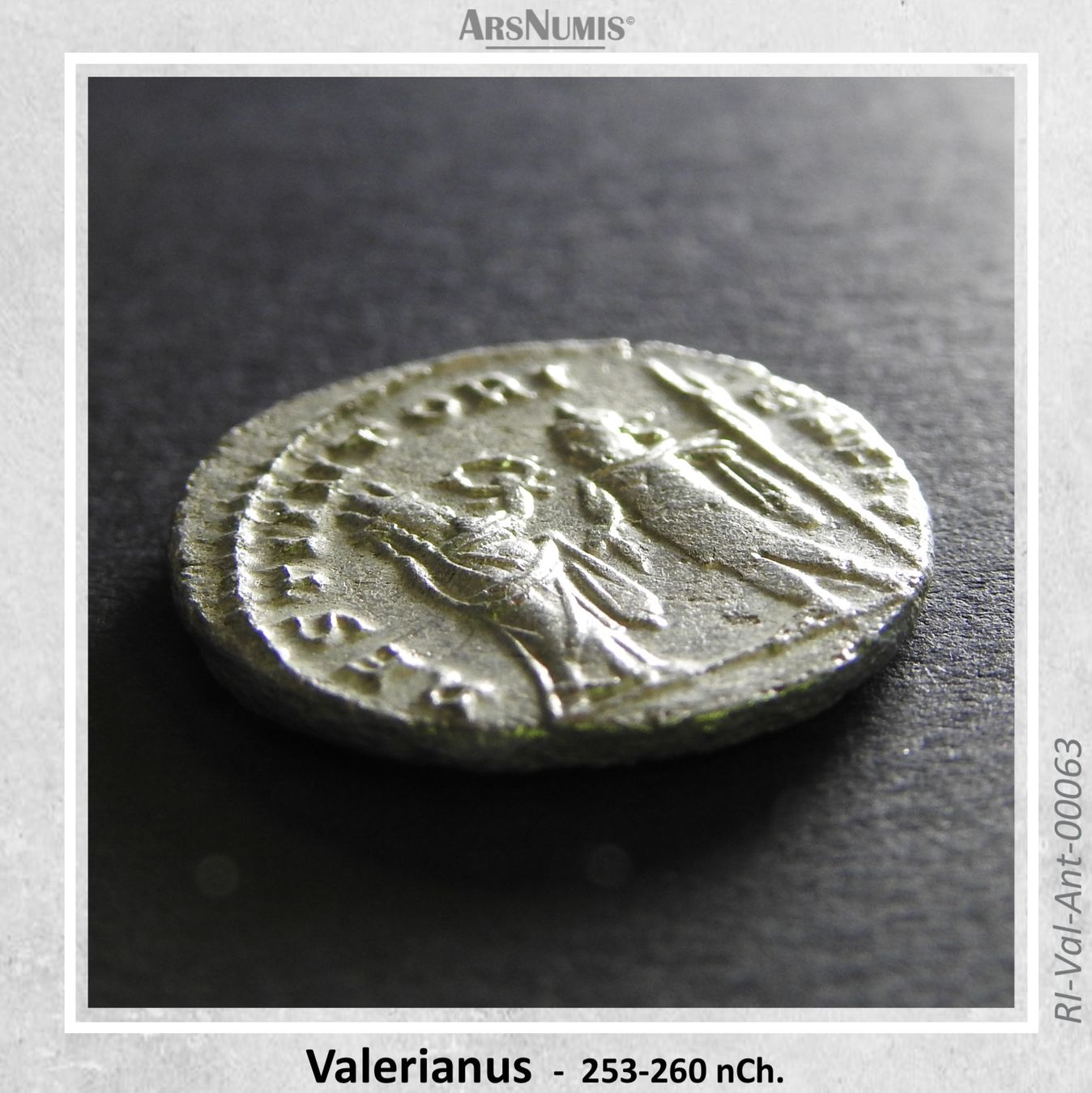 Alle Münzen: Römische Silbermünze - Valerianus – Gebraucht aus Oberwil b. Zug von ArsNumis 1