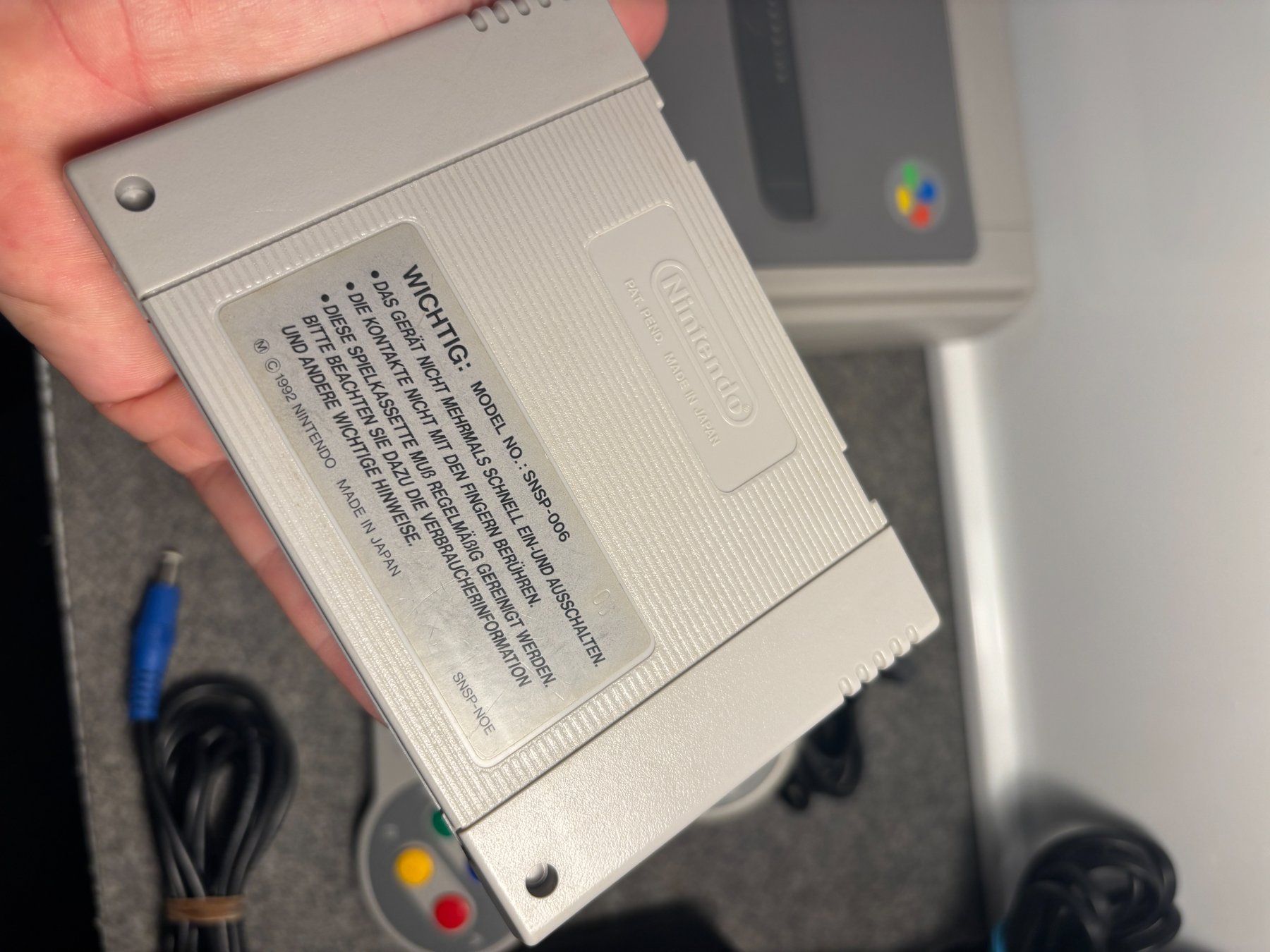 Nintendo Console: SNES Super Nintendo + Super Mario Kart + 2 Controller Set #2 – Usato da Mollis venduto da GamingCorner 5