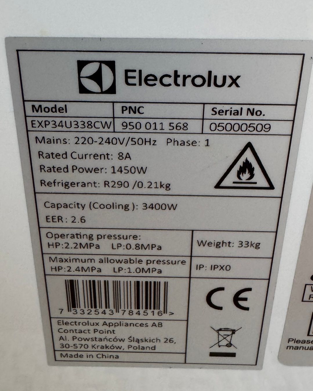 Electrolux Klimageräte: Electrolux Klimagerät Mobil – Gebraucht aus Zürich von Lucy8006 9