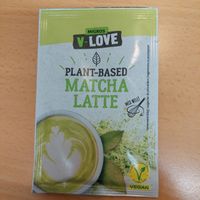 1 Beutel V-LOVE PLANT-BASED MATCHA LATTE à 13g
