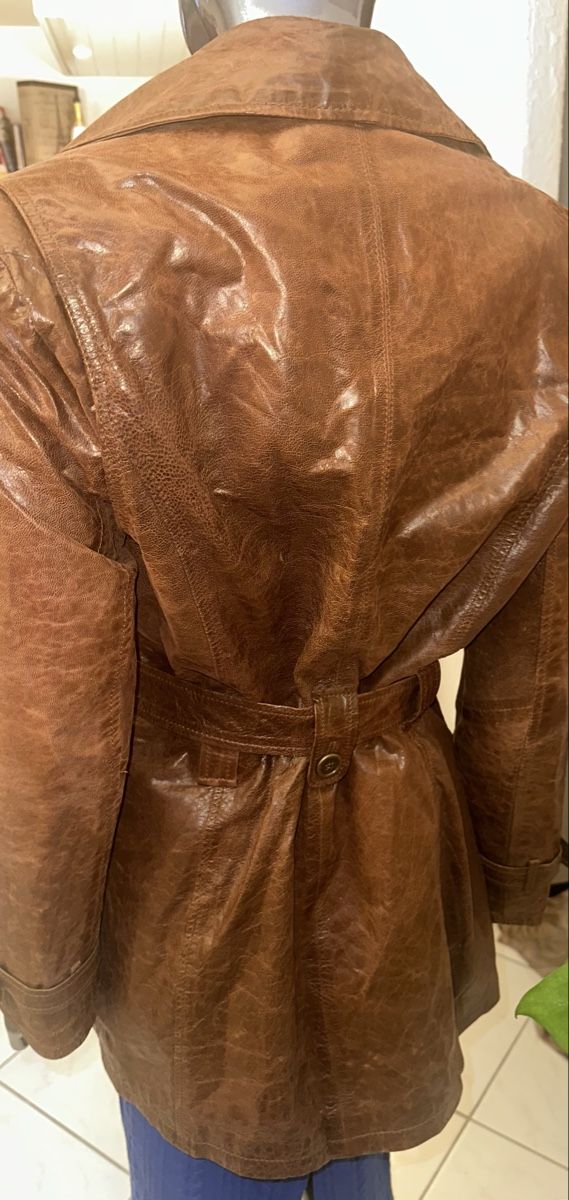 Cappotti: ARMA LEDERMANTEL GR. 42 – Usato da Unteraegeri venduto da MH203 6