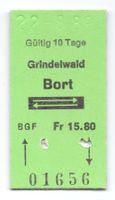 Billette Grindelwald - Bort BGF
