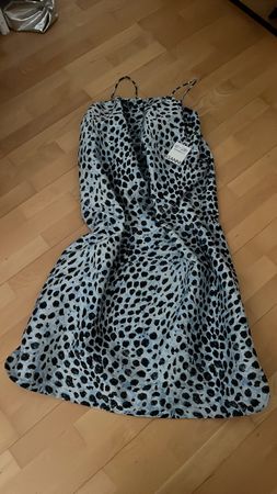 GANNI Kleid mit Leopardenmuster Grösse S neu