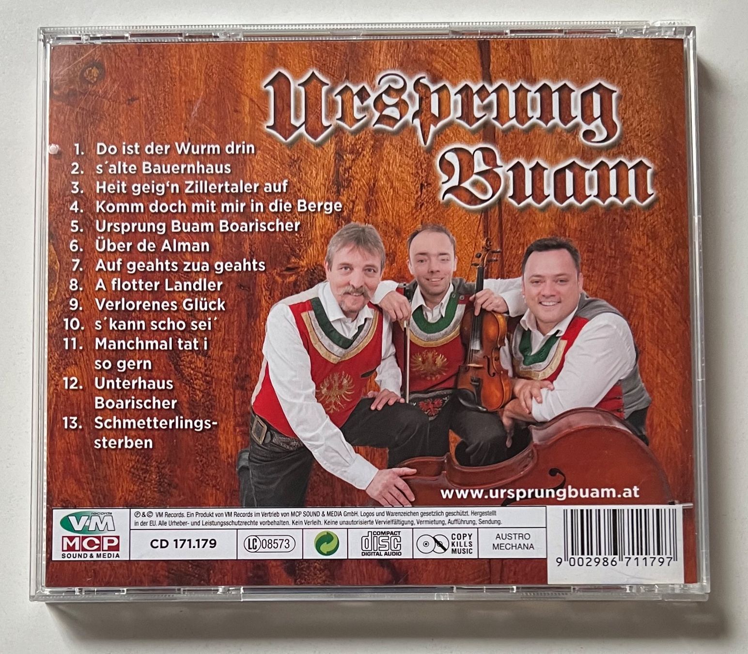 CD: Ursprung Buam / Do ist der Wurm drin – Usato da Näfels venduto da rottabi 1