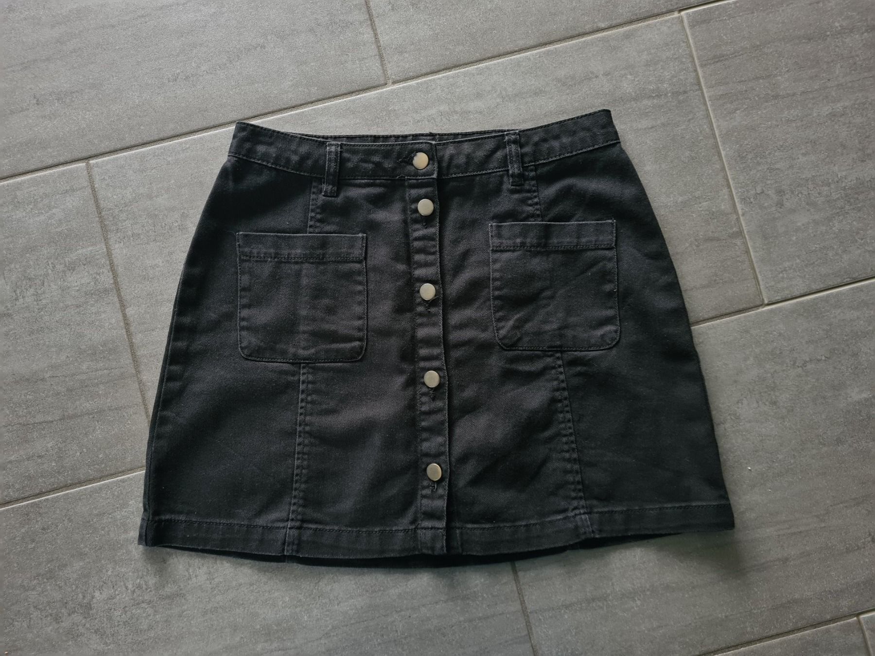 Gonne: TERRANOVA Jeans Rock Schwarz Gr.M – Usato da Mezzovico venduto da maemy