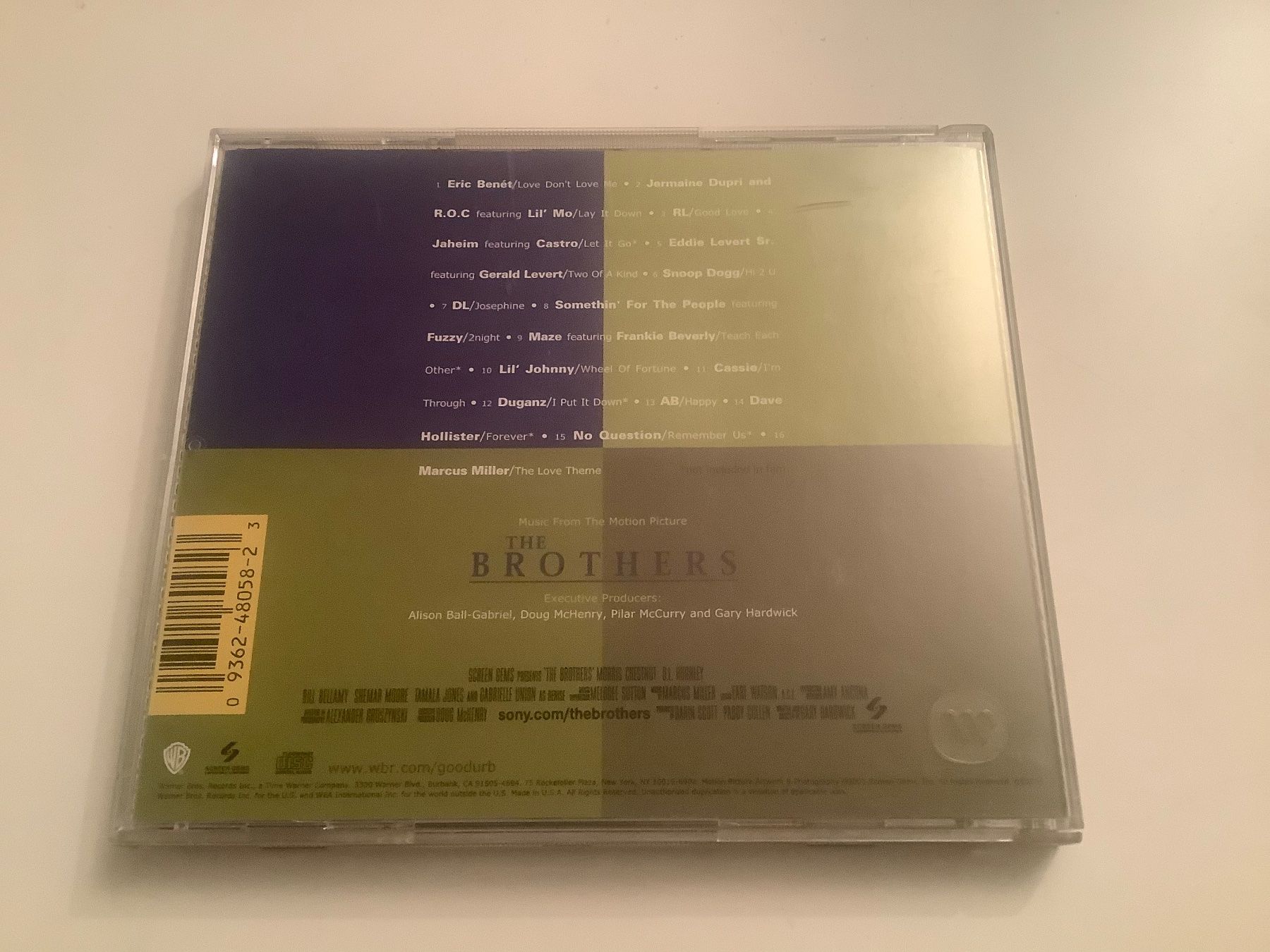 CDs: The Brothers / Filmmusik / 2001 – Gebraucht aus Dübendorf von Troll_88 1