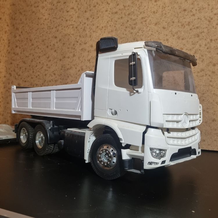 Tamiya 300056357 - 1:14 RC MB Arocs 3348 Hinterkipper 3Achs, Modellbau Fischer günstige