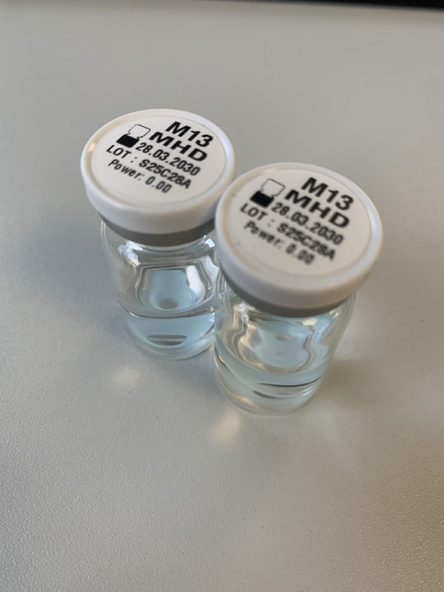 Lenti a contatto: Lentilles blanches UV neuves ! – Nuovo e nell'imballaggio originale da Mex VD venduto da Venum93 2