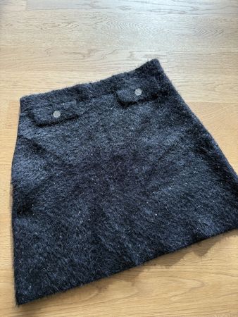 Black Glitter Sandro Rock