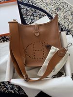Hermes Evelyne 29 TPM bag new gold taurillon clemence leathe