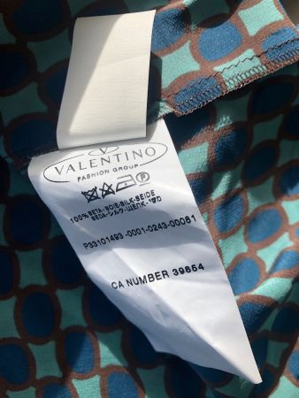 Sommer Kleid MISSONI 100% Seide mit Pailletten NEU