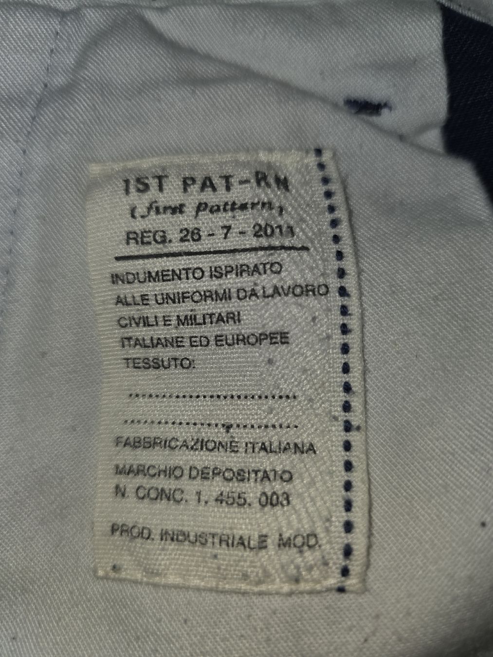 Pantalons: 1ST PAT-RN (first pattern) – D'occasion à Lausanne par reinold 4