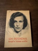 Leni Riefenstahl Kampf in Schnee und Eis Buch antiquarisch