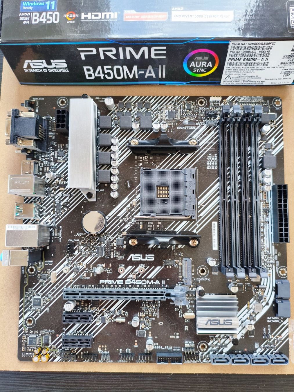 Mainboards: Motherboard ASUS Prime B450M-AII – Gebraucht aus Rüti ZH von Adrian196 1