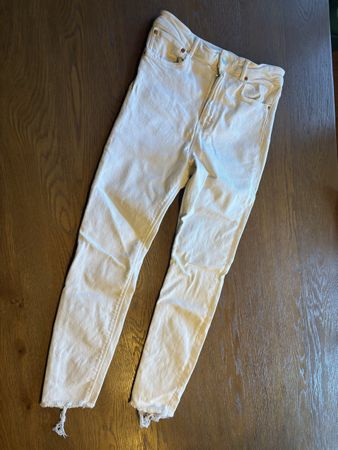 Zara Woman Jeans weiss Grösse 40 guter Zustand