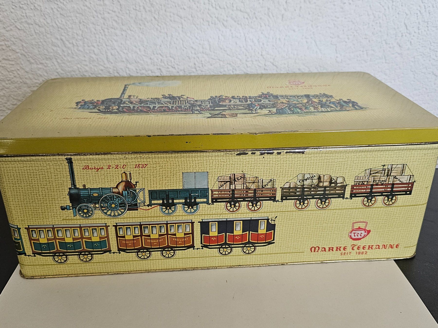 Modelleisenbahnen: Alte Metall Box Eisenbahn Motive – Gebraucht aus Hunzenschwil von swissladyshop 2