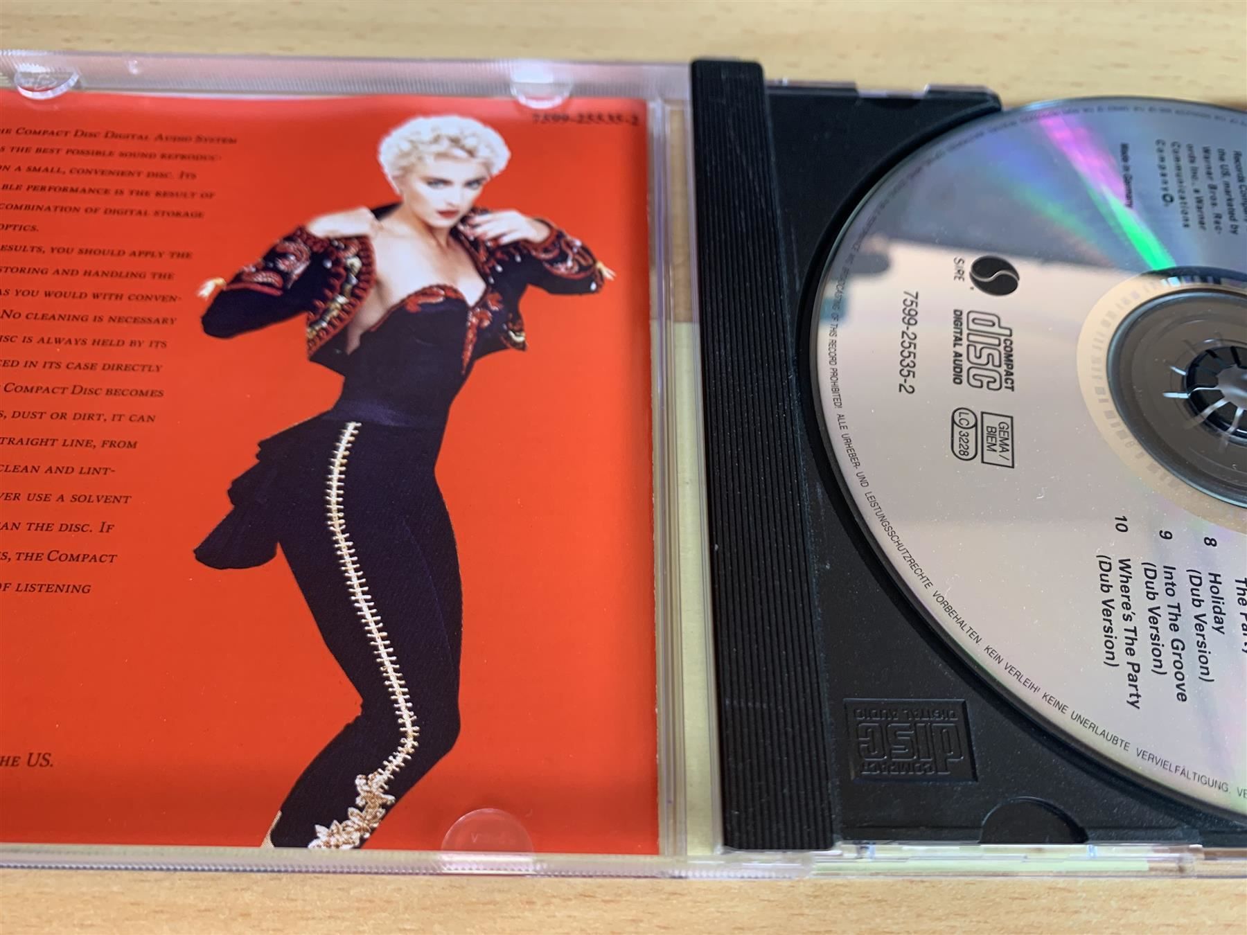 CD: Madonna – You Can Dance – Usato da Rikon im Tösstal venduto da Alpenmutz 2