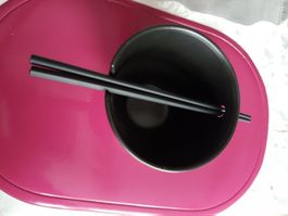 6 Asiatische Keramik Schale