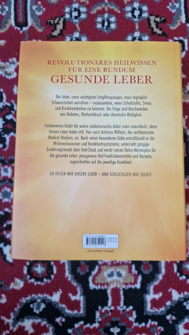 Bücher:  Heile Deine Leber von Anthony William – Gebraucht aus Altdorf UR von sti_tv7q 1