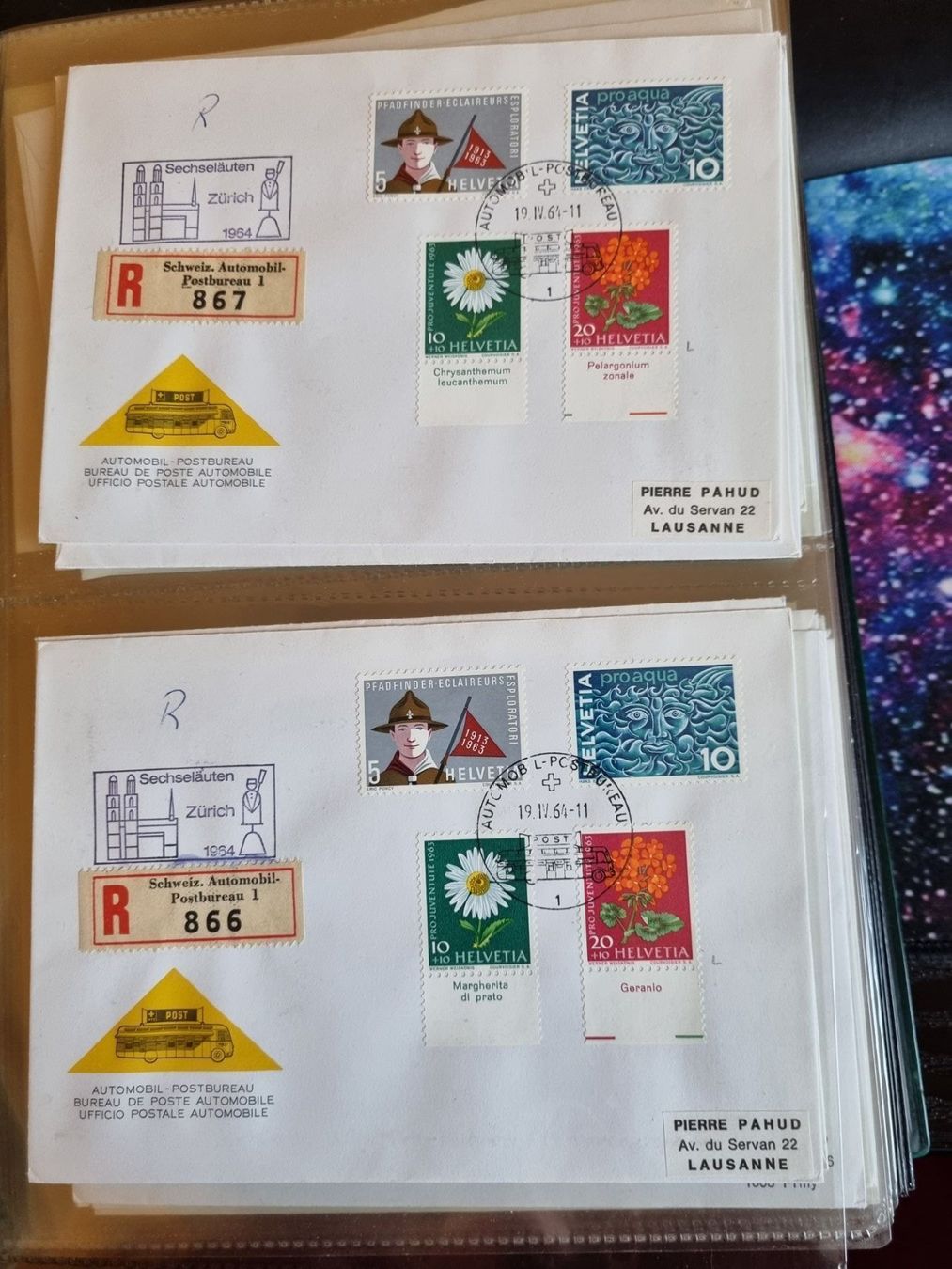 Alle Briefmarken: LOT CH PRO JUV. BELEGE – Gebraucht aus Dintikon von bonita099 3