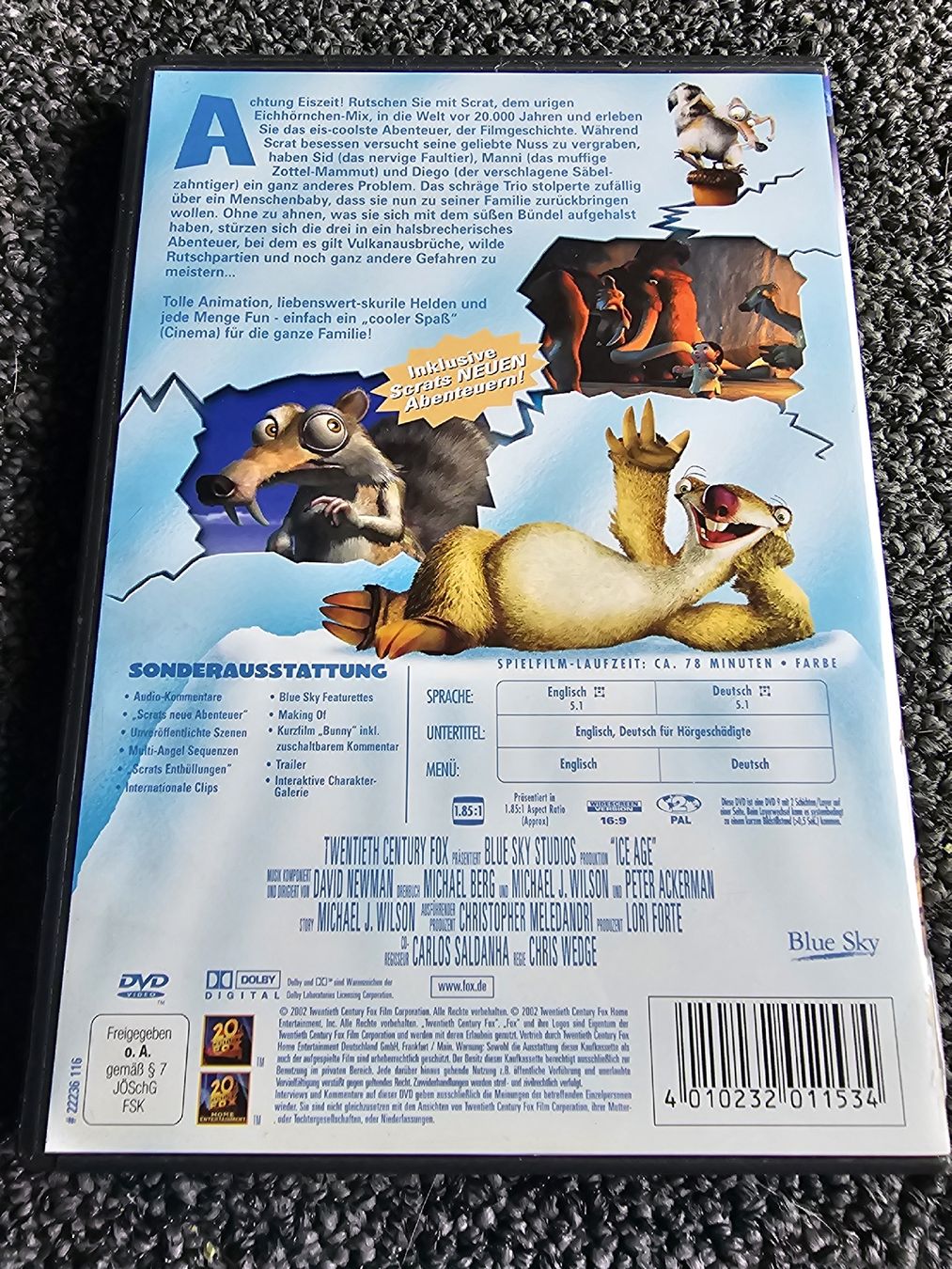 Alle DVDs: Ice Age (20593) – Gebraucht aus Ruswil von jan_bxl5 1