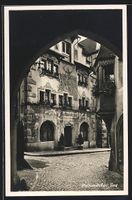Zug, Strasse am Gasthaus Rathauskeller