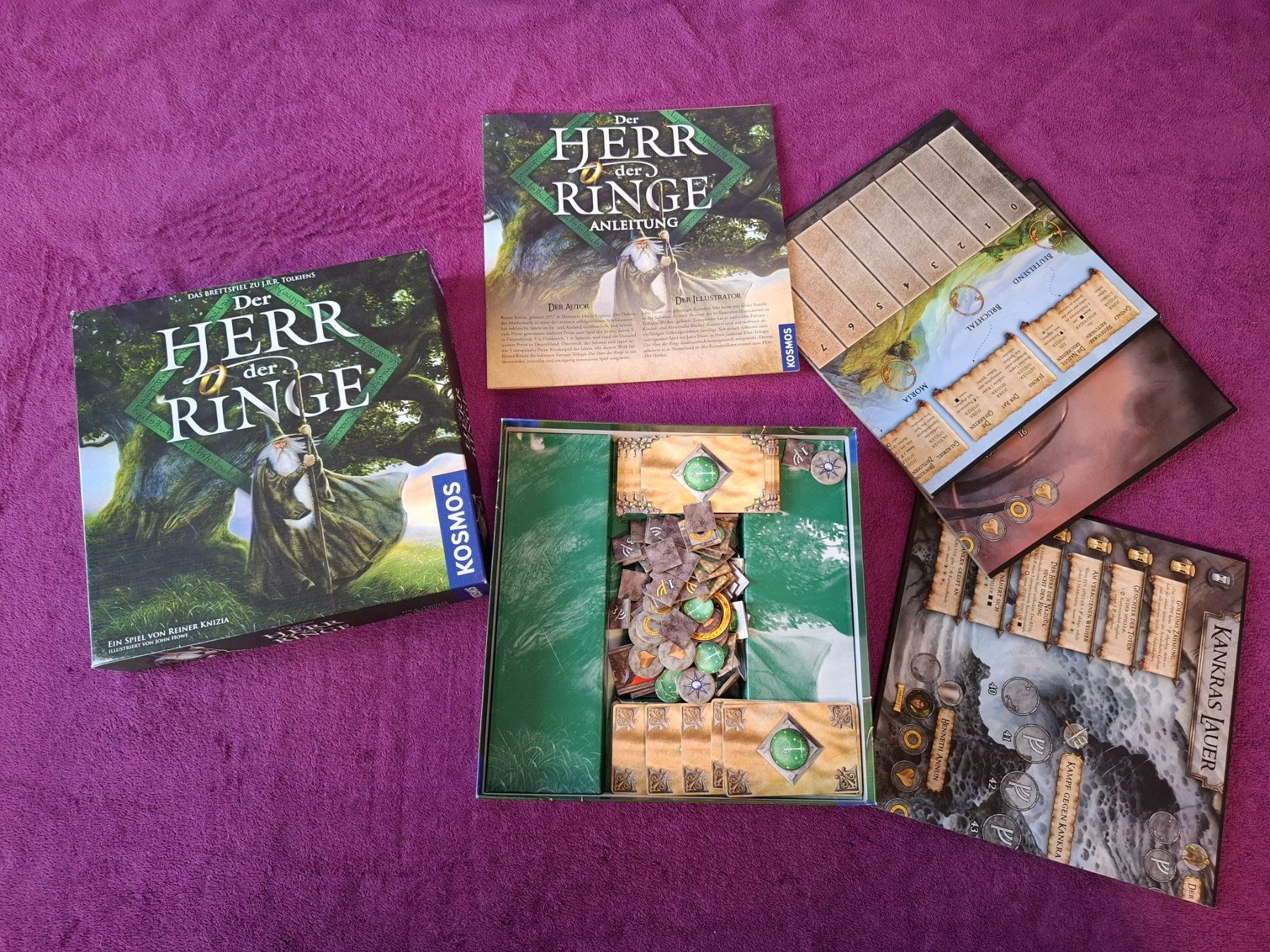 Kosmos Giochi: !! Kosmos Spiel - Der Herr der Ringe !! – Usato da Müllheim Dorf venduto da Seeeule01 1