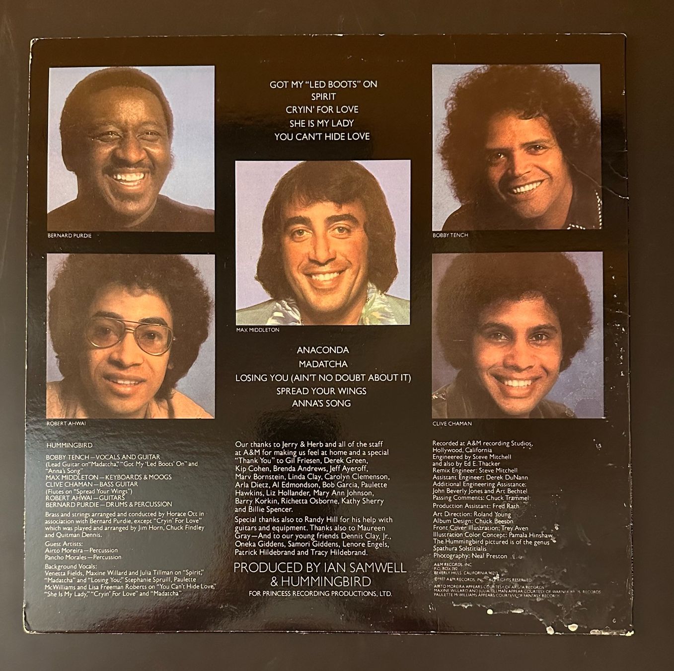Schallplatten: Hummingbird - Diamond Nights LP – Gebraucht aus Viganello von md__2rd2 1