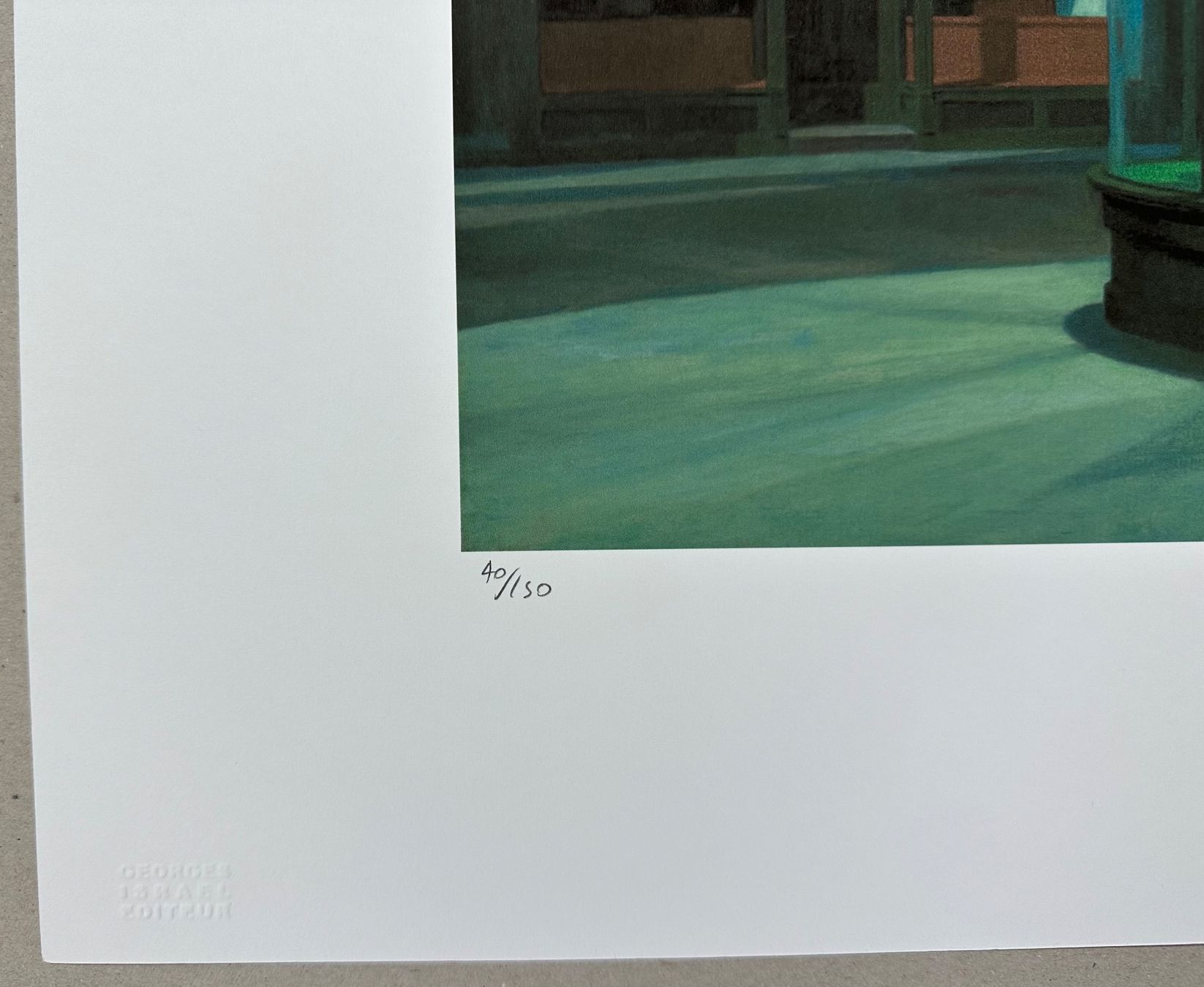 Dipinti: Hopper: Nighthawks XX/150 – Nuovo (secondo la descrizione) da Meilen venduto da Smgdesign 1