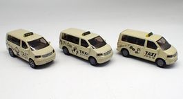 Siku 1360 - 3x VW T5 Taxi Café / Bar