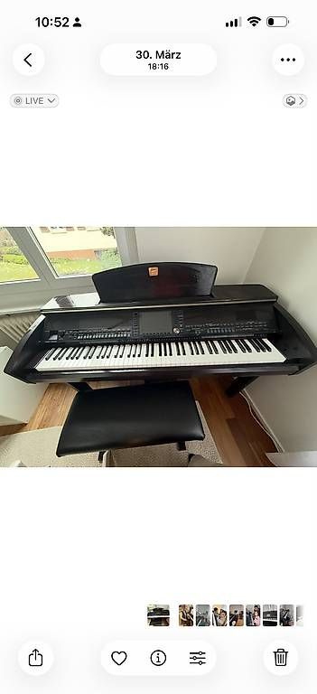 Strumenti musicali: Yamaha Clavinova CVP-407 Digitalpiano – Usato da Zug venduto da pre_pws9 4