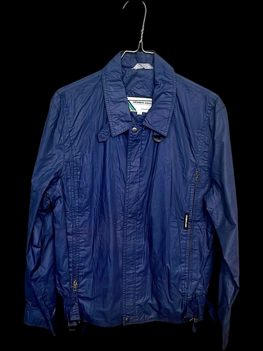 Only Jacken: Members Only Marineblauer Windbreaker Jacke - Größe 36 - – Gebraucht aus Zug von vinokilo 1