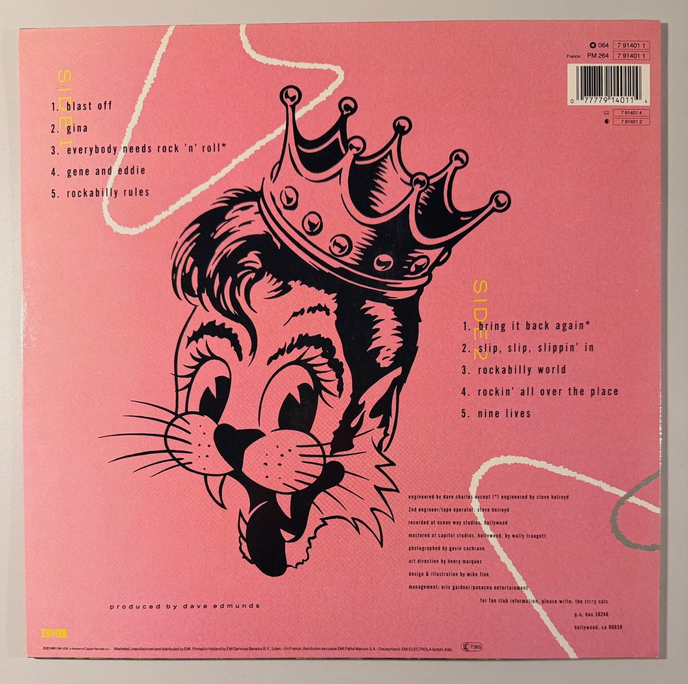 Dischi in vinile: Stray Cats - Blast Off (LP) – Usato da Nänikon venduto da marcusg70 1