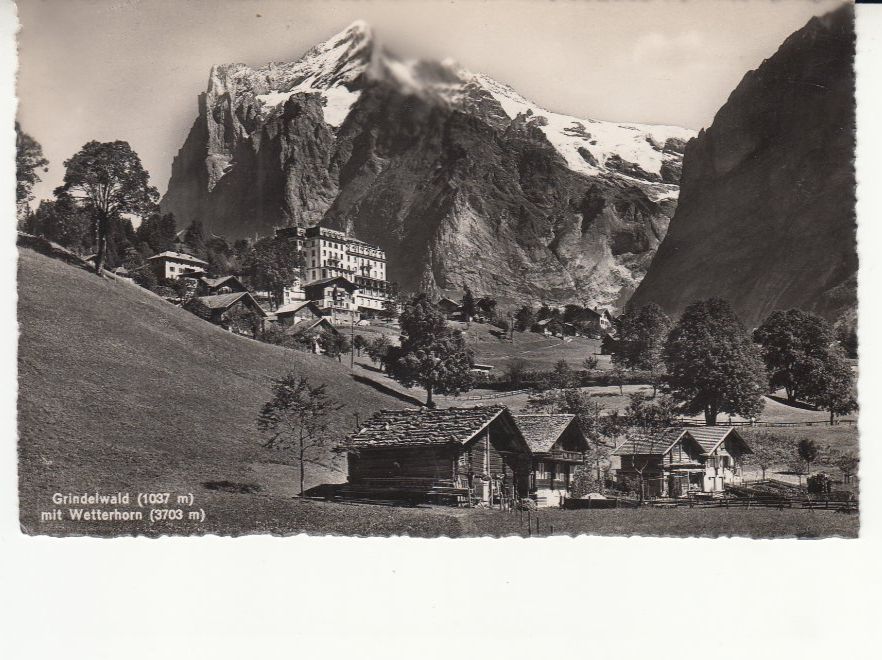 Cartoline postali: Grindelwald ca. 1945 – Usato da Bürglen TG venduto da StampGraf