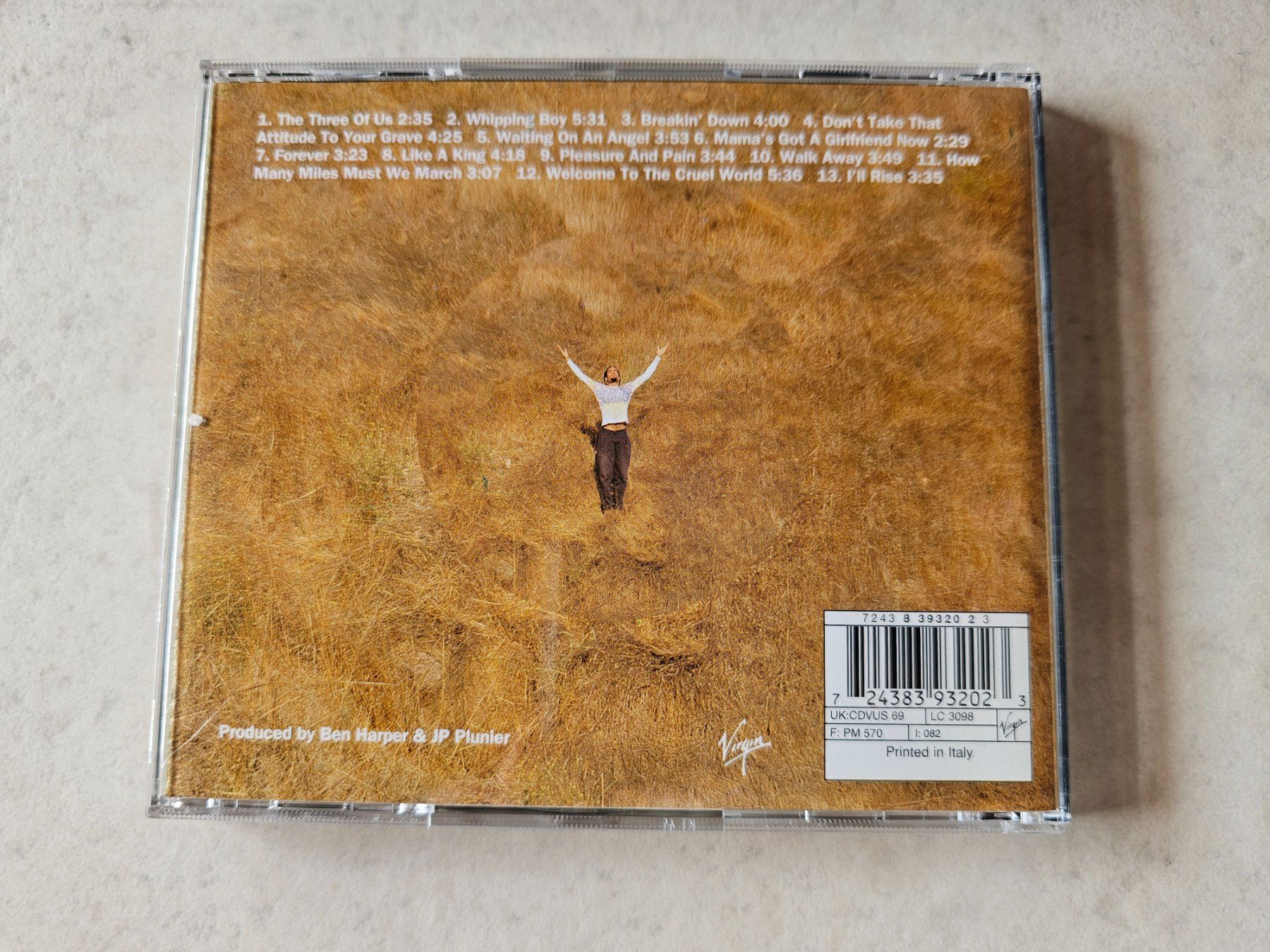 CD: Ben Harper  -  Welcome to the Cruel World – Usato da Schneisingen venduto da backstore24 1