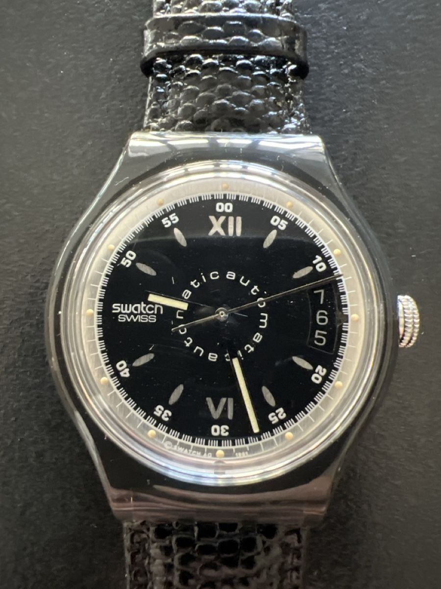 Swatch Orologi: Swatch Automatic (SAM400) Rappongi – Nuovo e nell'imballaggio originale da Künten venduto da Spike17 1